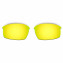 Hkuco Mens Replacement Lenses For Oakley Bottlecap Blue/Black/24K Gold Sunglasses
