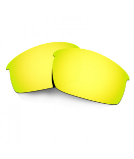 Hkuco Mens Replacement Lenses For Oakley Bottlecap Sunglasses 24K Gold Polarized