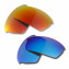 HKUCO Red+Blue  Polarized Replacement Lenses for Oakley Bottlecap Sunglasses