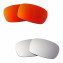 Hkuco Mens Replacement Lenses For Oakley Crankcase Red/Titanium Sunglasses