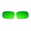 Hkuco Mens Replacement Lenses For Oakley Crankcase Red/Emerald Green Sunglasses
