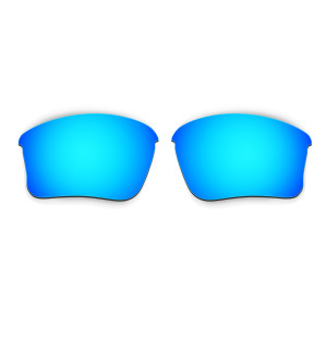 HKUCO Blue Polarized Replacement Lenses for Oakley Flak Jacket XLJ (Asian Fit) Sunglasses