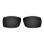 HKUCO Black Polarized Replacement Lenses For Oakley Gascan Sunglasses