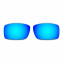 HKUCO Red+Blue Polarized Replacement Lenses For Oakley Gascan Sunglasses