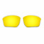 Hkuco Mens Replacement Lenses For Oakley Half Jacket 2.0 XL Blue/24K Gold/Titanium Sunglasses