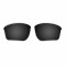 HKUCO Black Polarized Replacement Lenses For Oakley Half Jacket 2.0 XL Sunglasses