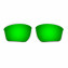 Hkuco Mens Replacement Lenses For Oakley Half Jacket 2.0 XL Blue/Black/Emerald Green Sunglasses
