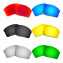 Hkuco Mens Replacement Lenses For Oakley Half Jacket 2.0 XL Red/Blue/Black/24K Gold/Titanium/Emerald Green Sunglasses