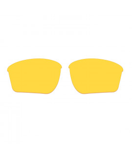 Hkuco Transparent Yellow Polarized Replacement Lenses For Oakley Half Jacket 2.0 XL Sunglasses 