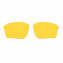 Hkuco Transparent Yellow Polarized Replacement Lenses For Oakley Half Jacket 2.0 XL Sunglasses 