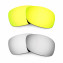 Hkuco Mens Replacement Lenses For Oakley Hijinx 24K Gold/Titanium Sunglasses