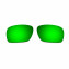 HKUCO Red+Emerald Green Mirror Polarized Replacement Lenses for Oakley Holbrook Sunglasses