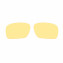 Hkuco Mens Replacement Lenses For Oakley Holbrook Sunglasses Blue/Transparent Yellow Polarized
