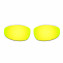 Hkuco Mens Replacement Lenses For Oakley Juliet Blue/24K Gold/Titanium/Purple Sunglasses
