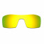 Hkuco Mens Replacement Lenses For Oakley Oil Rig Red/Black/24K Gold Sunglasses