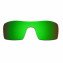 Hkuco Mens Replacement Lenses For Oakley Oil Rig Titanium/Emerald Green  Sunglasses