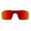 Hkuco Mens Replacement Lenses For Oakley Oil Rig Red/Black/Titanium Sunglasses