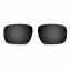 HKUCO Black Polarized Replacement Lenses for Oakley Triggerman Sunglasses