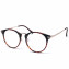 HKUCO High Quality Special Print Clear Lens Frame Glasses Circle Frame (multiple Lens Color Options)