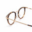 HKUCO Prescription Glasses Special Stylish Frame Glasses Circle Frame (Multiple Lens Color Options)