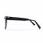 HKUCO Prescription Glasses Casual Fashion Horned Rim Rectangular Black Frame Eye Glasses (Multiple Lens Color Options)