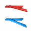 HKUCO Red/Blue Replacement Silicone Leg Set For Oakley Split Jacket Sunglasses Earsocks Rubber Kit