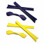 HKUCO Blue/Yellow Replacement Silicone Leg Set For Oakley Radar Sunglasses Earsocks Rubber Kit