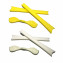 HKUCO Yellow/White Replacement Silicone Leg Set For Oakley Radar Sunglasses Earsocks Rubber Kit