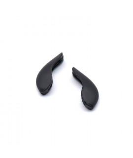 HKUCO Black Replacement Silicone Nose Pad For Oakley Juliet Sunglasses Earsocks