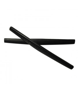 HKUCO Black Replacement Silicone Leg Set For Oakley Whisker Sunglasses Earsocks Rubber Kit