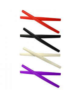 HKUCO Red/Black/White/Purple Replacement Silicone Leg Set For Oakley Whisker Sunglasses Earsocks Rubber Kit