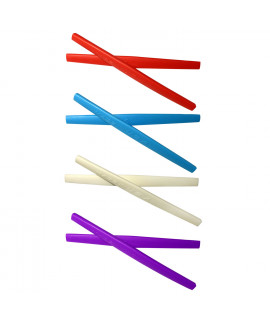 HKUCO Red/Blue/White/Purple Replacement Silicone Leg Set For Oakley Whisker Sunglasses Earsocks Rubber Kit