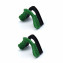 HKUCO 2 pairs of Green Replacement Silicone Nose Pads For Oakley M Frame Series Earsocks