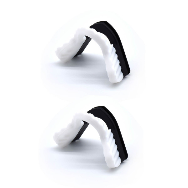 HKUCO 2 pairs of White Replacement Silicone Nose Pads For Oakley M Frame Series Earsocks