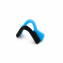 HKUCO 2 Pairs Light Blue Compatible/Replacement Silicone Nose Pads For Oakley M Frame Series Earsocks