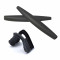 HKUCO Dark Grey Replacement Silicone Leg and Grey Nose Pads For Oakley M Frame Series Earsocks Rubber Kit
