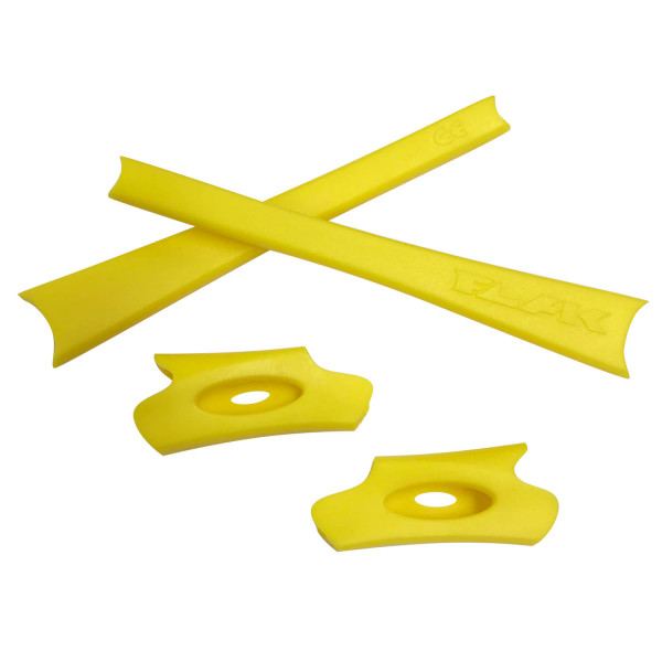 HKUCO Yellow Replacement Rubber Kit For Oakley Flak Jacket /Flak Jacket XLJ  Sunglass Earsocks  