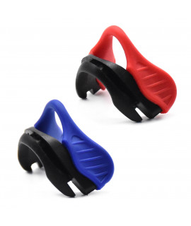 HKUCO Red/Blue Replacement Silicone Nose Pads For Oakley EVZero Earsocks 2 pics