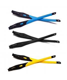 HKUCO Blue/Black/Yellow Replacement Glasses Legs For Oakley Crosslink  Glasses frame