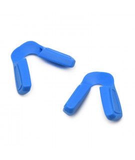 HKUCO Blue Replacement Silicone Nose Pads 2 Pieces For Oakley Jawbreaker Earsocks