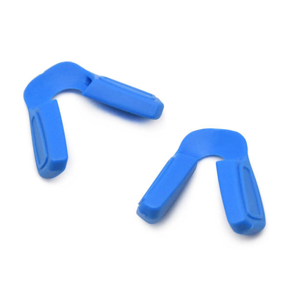 HKUCO Blue Replacement Silicone Nose Pads 2 Pieces For Oakley Jawbreaker Earsocks