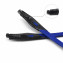 HKUCO Dark Blue Rubber Replacement Transparent Black Frame Legs For Oakley Crosslink Sweep/Switch Glasses frame