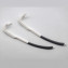 HKUCO Grey Rubber Replacement Glasses Legs For Oakley EVZero Sunglasses Frame