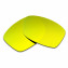 HKUCO 24K Gold Polarized Replacement Lenses For Oakley Jupiter Squared Sunglasses