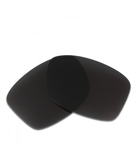 HKUCO Black Polarized Replacement Lenses For Oakley Jupiter Squared Sunglasses