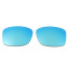 HKUCO Blue Polarized Replacement Lenses For Oakley Jupiter Squared Sunglasses