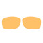 Hkuco Transparent Yellow Polarized Replacement Lenses For Oakley Jupiter Squared Sunglasses 