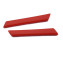 HKUCO Red Replacement Silicone Leg Set For Oakley Minute 2.0 Sunglasses Earsocks Rubber Kit